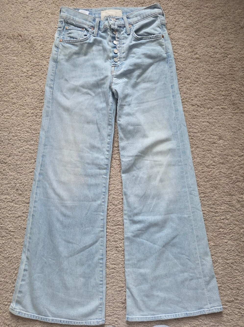 Mother SUPERIOR Denim The Fly Cut Tomcat Roller Reap What You Sow Size 25